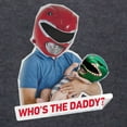 thumbnail image 3 of CafePress - Power Rangers Who's The Daddy - Womens Hooded Shirt, 3 of 3