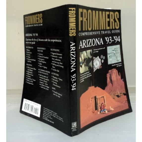 Pre-Owned Frommer's Arizona '93-'94 (Paperback) 9780133336429