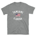 thumbnail image 1 of Tamiami Florida Patriot Men's Cotton T-Shirt, 1 of 1