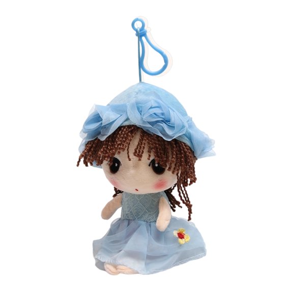 1Pc Plush Flower Fairy Keychain, Handmade Mini Doll Bag Accessory, Cute Gift For Girls & Women1Pc Plush Flower Fairy Keychain, Handmade Mini Doll Bag Accessory, Cute Gift For