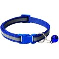 thumbnail image 2 of Collar para gatos con huella y reflectante (paquete de 2) con cascabel, hebilla ajustable de poliéster o cinturón de seguridad., 2 of 3