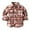 X6Pink, variant on lnmuld Boys Long Sleeve Plaid Shirt for Children Warm Winter Flannel Button Down Shirt with Soft Comfort Fit and Classic Stylish Design for School Casual Daily Wear Size:15-16 Years