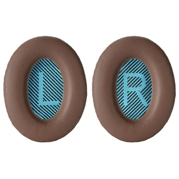 Almohadillas Aurivor Replace para auriculares Bose QC 35 ii, color marrón