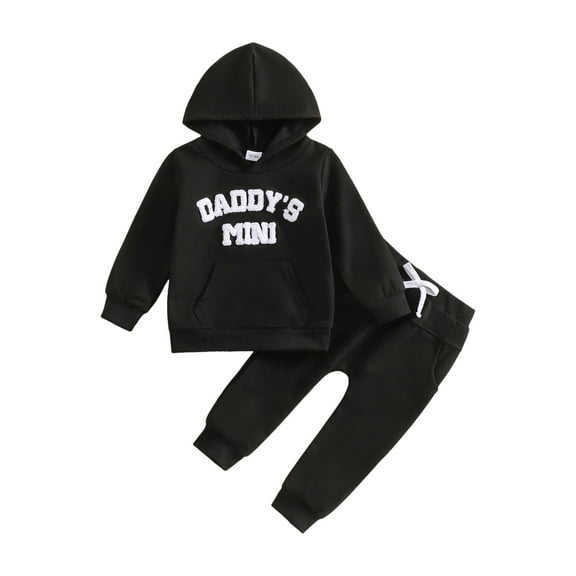 UYYX 2T Boy Clothes 2T Boys Clothes Toddler Boy Clothes Long Sleeve Sweatshirt Pants Set Fall Winter Outfits 18-24 Months