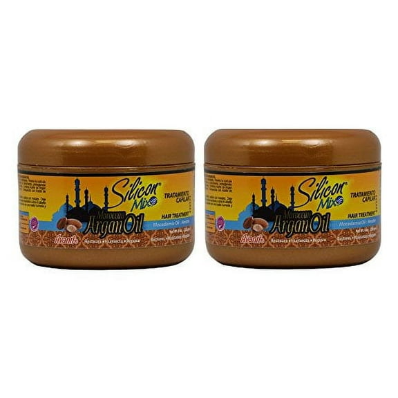 Silicon Mix Moroccan Argan Oil Hair Treatment 8oz "Pack of 2"