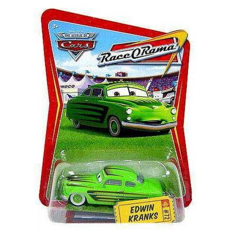 Disney Cars Race-O-Rama Edwin Kranks Diecast Car