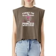 thumbnail image 5 of EcoLoom Nurse Cool This Princess Wears Scrubs Cap Sleeve Muscle Crop Shirt Women Sleeveless Baby Tee, 5 of 5
