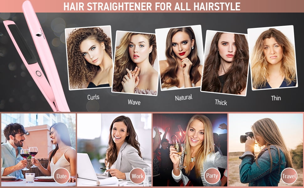 miropure infrared hair straightener