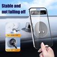 thumbnail image 2 of Universal Car Phone Holder Mount Magnetic Suction Car Dashboard 360 Rotation P4 L1M1, 2 of 8