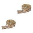 thumbnail image 2 of Matsuzay Pegatinas ostentosas Resina Cristal Decoración Apliques Craft Fix Decor Beads Diseño autoadhesivo Taladro Tira Tipo 3 1.5cm Ancho Tipo 3 1.5 cm de ancho 2piezas Matsuzay CBP362770, 2 of 6