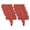 Red, variant on Imitation Stone Garden Fence No Dig Landscape Edging Faux Stone Garden Border Plastic Pound in Edging for Landscaping Flower Beds Yard Decorative Artificial Rock Edgers Bricks (10, Grey)