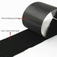 thumbnail image 4 of 5M/Roll High Quality Strong Adhesive Hook Loop Fastener Tape Strip Nylon Sticker Hook Loop Adhesive for Sewing DIY No Glue black 30mm 5meter 5Meter, 4 of 6