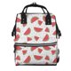 thumbnail image 1 of Easygdp Hand Drawn Watermelon para Bolsa de Bebé de Gran Capacidad con Múltiples Bolsillos, Bolsa de Pañales para Padres, Bolsa de Viaje Organizada y Elegante, 1 of 6