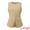 Khaki, variant on Women's Work Sleeveless Button Down Blazer Waistcoat M White