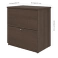 thumbnail image 3 of Bestar Universel 29W Standard Lateral File Cabinet in antigua, 3 of 3