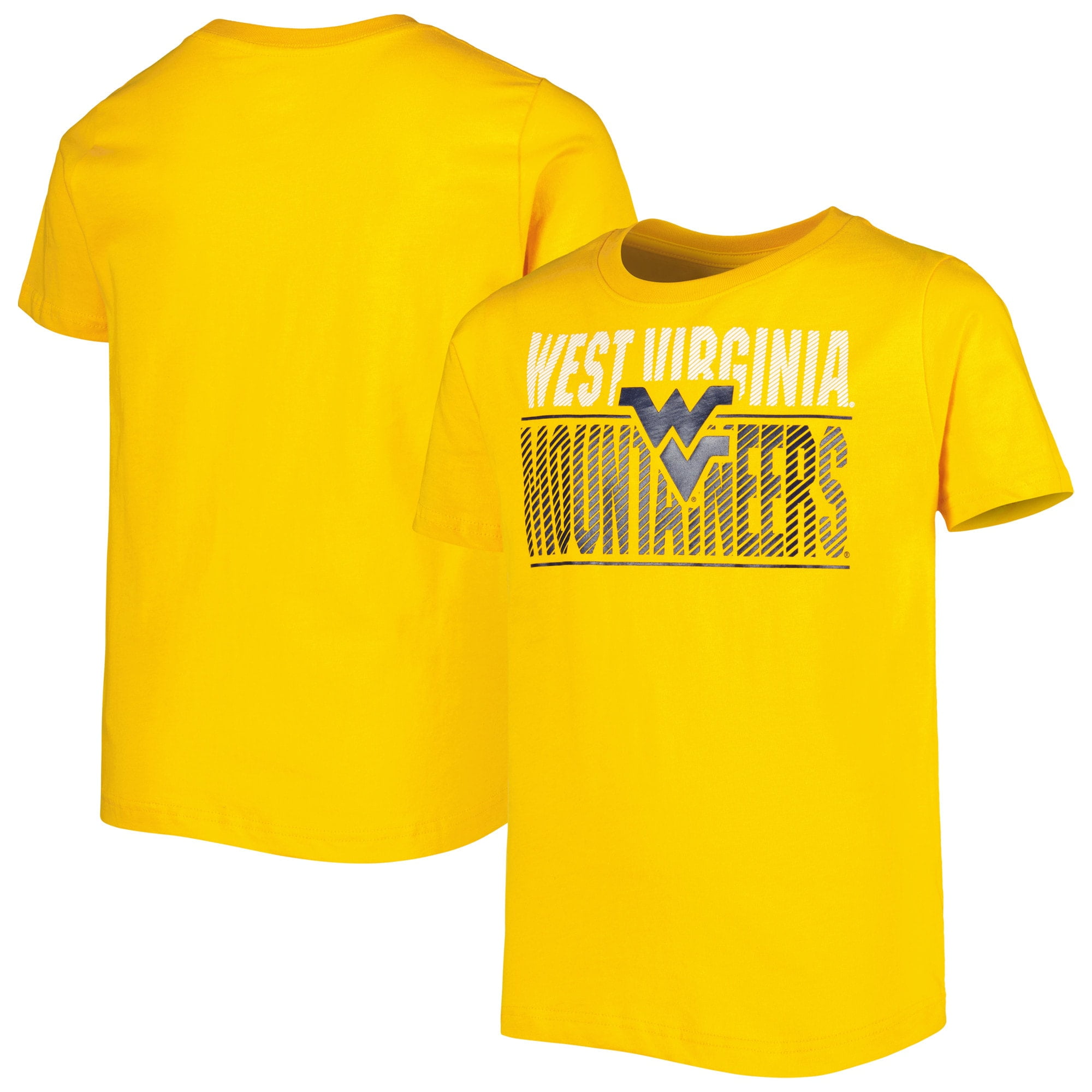 gold wvu shirt