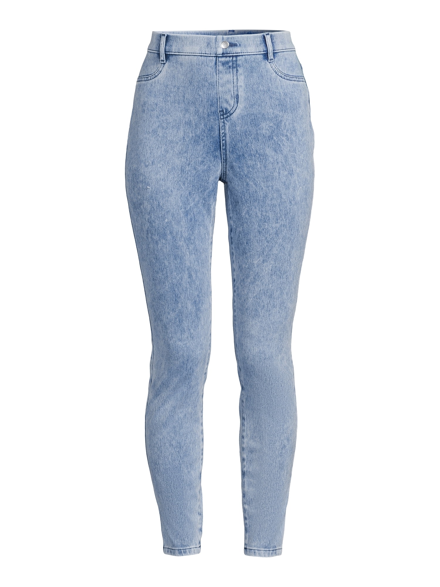 Time and Tru Women's High Rise Jeggings, Sizes XS-3XL