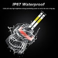 thumbnail image 4 of For Nissan Sentra 2013 2014 2015 6000K White LED Headlight + Fog Light Bulbs, 4 of 15