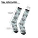 thumbnail image 2 of Fotbe Sea Otter Calcetas Divertidas Estampadas para Hombre y Mujer, Calcetas de Algodón hasta la Rodilla para Caminar, Correr, Enfermería y Embarazo, 2 of 6