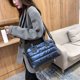 thumbnail image 5 of Bolsa de hombro suave de algodón plisado para mujer, de mano de lujo de Color sólido para mujer Tmvgtek Para Estrenar, 5 of 9
