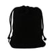 thumbnail image 1 of Matsuzay 50 Uds. Bolsa pequeña de terciopelo, duradera, lavable, con cordón, bolsas de joyería, elegantes bolsas de almacenamiento ligeras, Almacenamiento y organización del hogar Negro, 1 of 6
