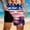 Multicolour, variant on Print Swim Trunks for Men – Board Shorts with Mesh Liner and Secure Pockets Versatile Beach Surfwear for Daily Casual Summer