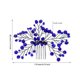 thumbnail image 3 of Guardurnaity Peines para el cabello Joyas hechas a mano de cristal azul Diadema liviana Brillante Exquisito Tocado a prueba de decoloración Interior Exterior Ropa, zapatos y accesorios Miscelánea Guardurnaity AP013449-01, 3 of 6