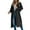 Black, variant on RYDCOT Trench Coats for Women Long Long Sleeved Double Breasted Classic Lapel Coat Trench Coat Jacket Windproof Overcoat Sale