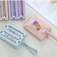 thumbnail image 3 of Multi-functional Double Head Handheld Carpet Table Brush Plastic Sweeper Double Head Carpet Brush; Dirt Hair Cleaner Collector Roller Random Color, 3 of 9