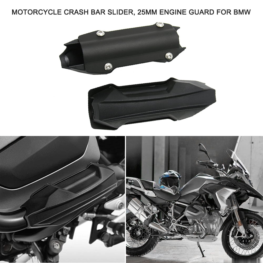 25mm Engine Guard Bumper Crash Bar Protector Frame Bar Protection Slider Fit for BMW R1250GS R1200GS R1200RT K1600GT R1200RS G310GS KKmoon Motorcycle Crash Bar Slider 
