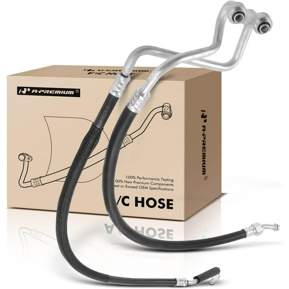 A-Premium A/C Manifold Suction and Discharge Hose Assembly Compatible with Chevrolet S10 Blazer GMC Jimmy Sonoma Isuzu Hombre Oldsmobile Bravada Fits select: 1996-2004 CHEVROLET S TRUCK S10