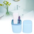 thumbnail image 4 of Taza De Cepillo De Dientes Portátil Caja De Cepillo De Dientes Reciclable Durable Para Adultos Para Niños Niños Para Camping Escolar Baño Para Viajes Viajes De Negocios ANGGREK Otros, 4 of 8