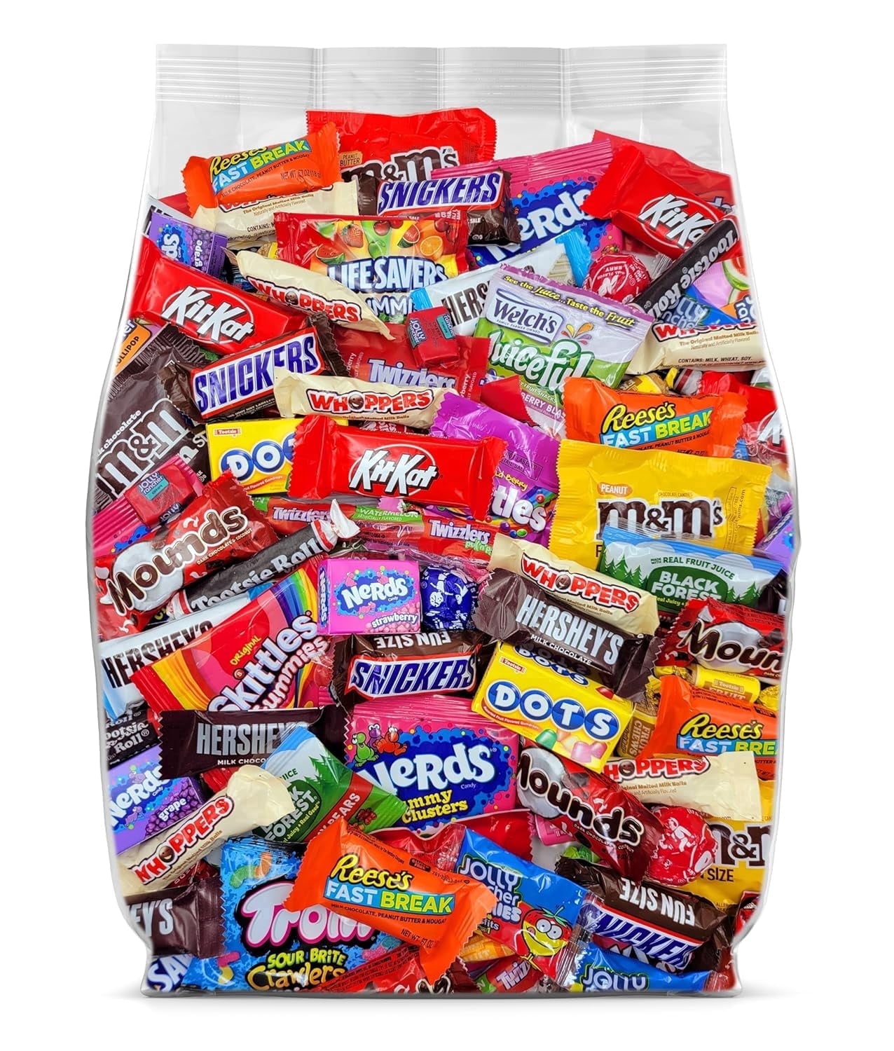 Mars Variety Assorted Fun Size Chocolate Candies, Mega Value, 65ct