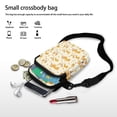 thumbnail image 7 of HELLHERO Corgi Patterni Double-layer Messenger Bag with Adjustable Shoulder Strap Polyester 4.33x1.97x7.09 for Unisex, 7 of 7