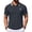 Dark Gray, variant on Men's Ice Silk Polo Shirts - Ultra Cooling Lightweight Breathable Ice Silk Fabric Casual Short Sleeve for Summer Daily, Work and Golf,Blue,S