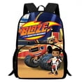 thumbnail image 2 of Mochilas para niños de Blaze y los Monster Machines, regalo de cumpleaños para estudiantes, mochilas escolares para niños, mochilas duraderas para acampar, 2 of 4