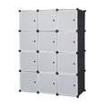 thumbnail image 5 of Zimtown 14"x 18" Portable Closet Wardrobe 12-Cube DIY Modular Shelving Storage Organizer, 5 of 9