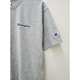 thumbnail image 7 of Champion Men's Classic Script And Circle Logo Graphic T-Shirt Oxford Grey GT23H 586D6A 806, 7 of 7