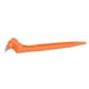 thumbnail image 5 of Cuchillo de acero inoxidable con hoja giratoria de 360° para cortes artísticos, mango naranja, 5 of 8
