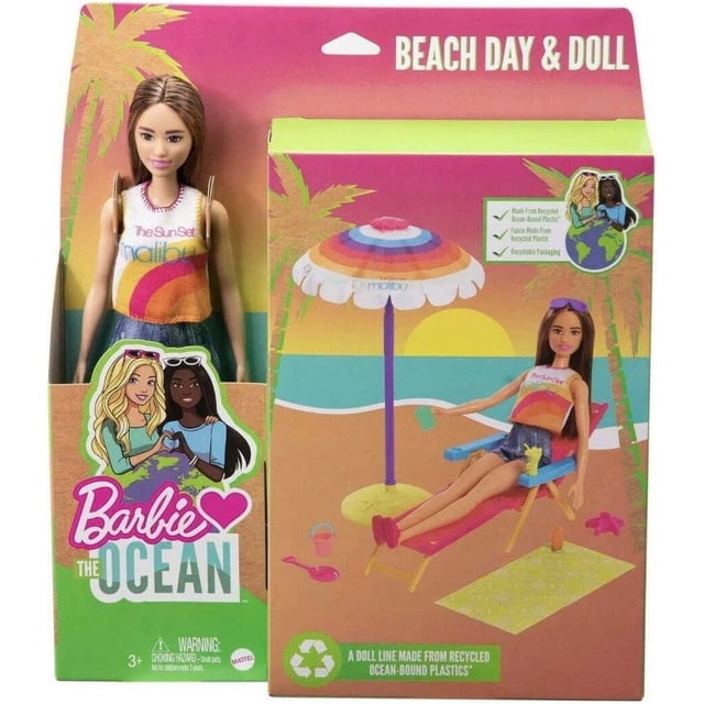 Set de muñecas Barbie Loves The Ocean & Beach - Malibu Moren