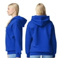thumbnail image 6 of Gildan Unisex Hammer Maxweight Hooded Sweatshirt 75/25 Cotton/Polyester Fleece Pullover Essential Cozy Hoodie (Garnet, 4XL), 6 of 6