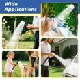 thumbnail image 6 of Fohil Portable Shower for Camping, 6000mAh Rechargeable Portable Outdoor Shower with Digital Display, IPX7 Waterproof Outdoor Camp Pump for Hiking, Travelling, Pet Cleaning, 6 of 10