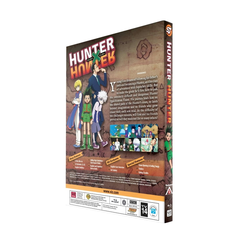 Warner Bros., Blu-ray, Hunter x Hunter Set 1, 465 mins - Walmart.com