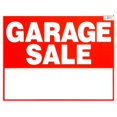 thumbnail image 1 of 14" x 18" Styrene Plastic "Garage Sale" Signs, 1 of 1