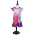 thumbnail image 1 of Disney Princesses Girl Dress Rapunzel Summer Frozen Kids Clothes Children's Pajamas Birthday Casual Costume Belle Ariel Aurora4T Gao Jinjia LED, 1 of 2