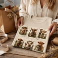 thumbnail image 4 of Highland Cow Vintage Stamp Graphic T-Shirt | Cute Calf Country Tee | Unisex Gift for Cow Lovers, 4 of 9