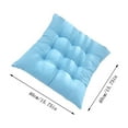 thumbnail image 2 of 2 Pack Ergonomic Desk Seat Cushion Solid Brushed Comfort Support Soft Durable Portable Easy Clean Versatile for Office Chair Dining Car Camping Home Student Adult Back Hip Posture Pain Relief, 2 of 3