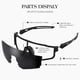 thumbnail image 4 of Gafas de sol deportivas Gesruny Polarized TR90 Lightweight UV400, 4 of 9