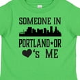 thumbnail image 4 of Inktastic Portland Oregon Someone Loves Me Skyline Boys or Girls Toddler T-Shirt, 4 of 5