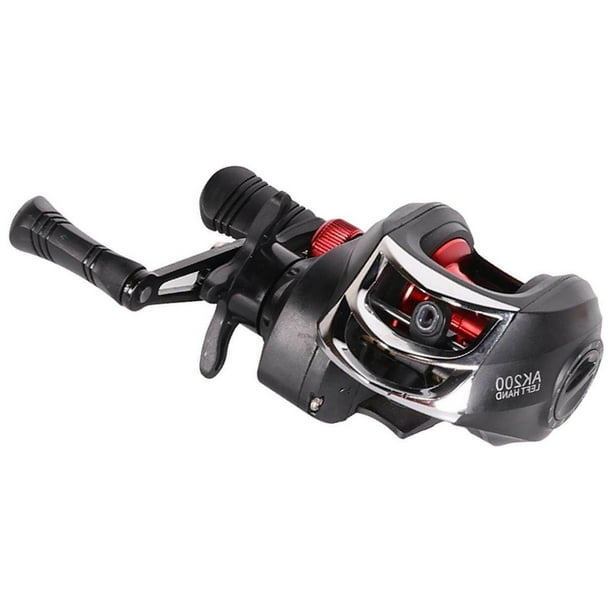 Xinxinyy 7.2:1 Baitcasting Reel 18+1BB 12 Level Magnetic profile high speed  Brake Freshwater low profile high speed Right Hand 